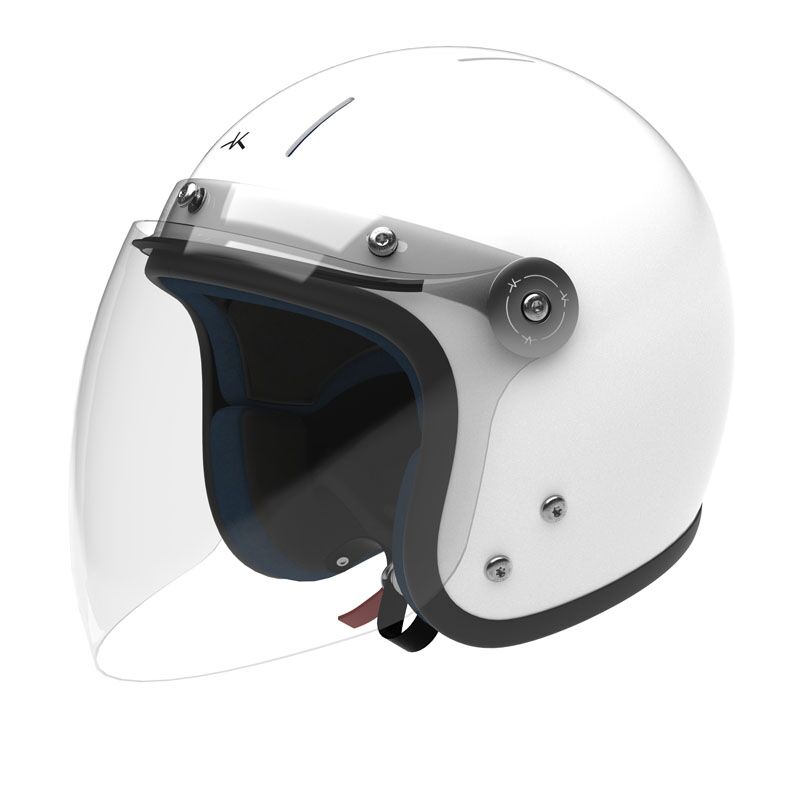 Montlhery - Jet - Glossy White