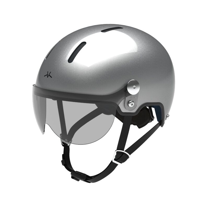 Annecy - Jet - Glossy Silver