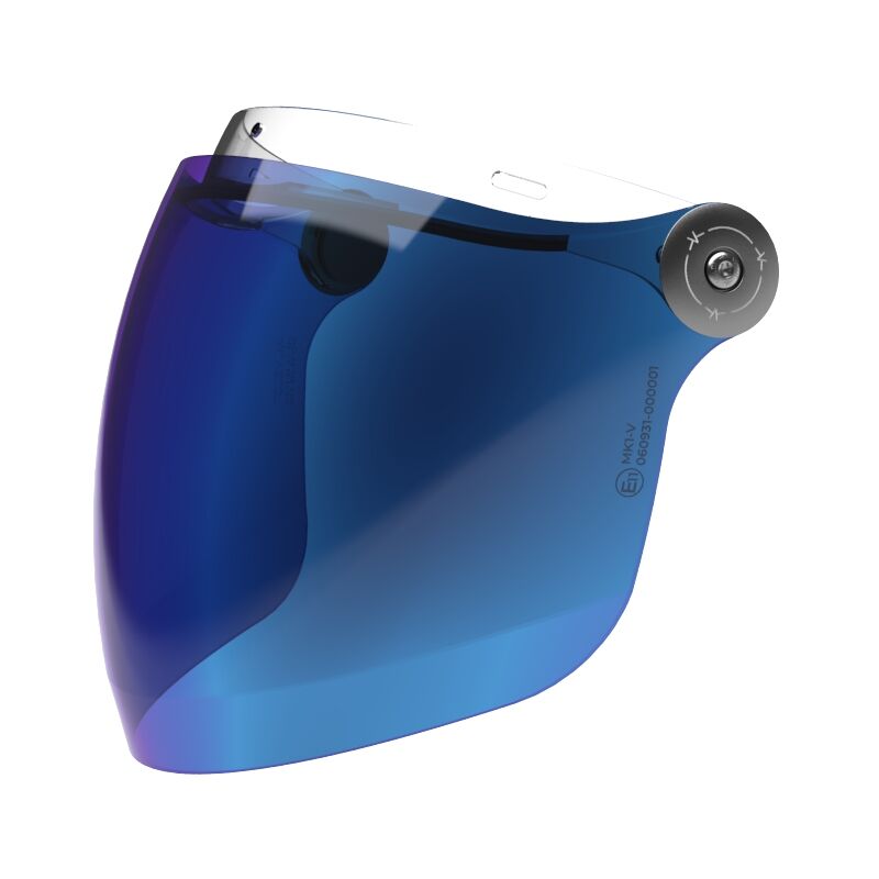 Montlhery Visor Long Mirror Blue