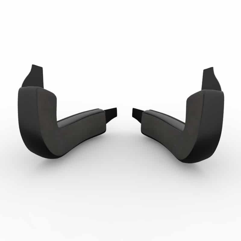 Montlhery Leather Cheeks - 45mm