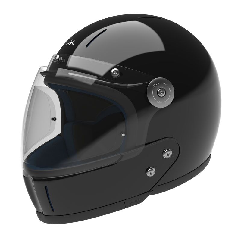 Montlhery - Fullface - Glossy Black