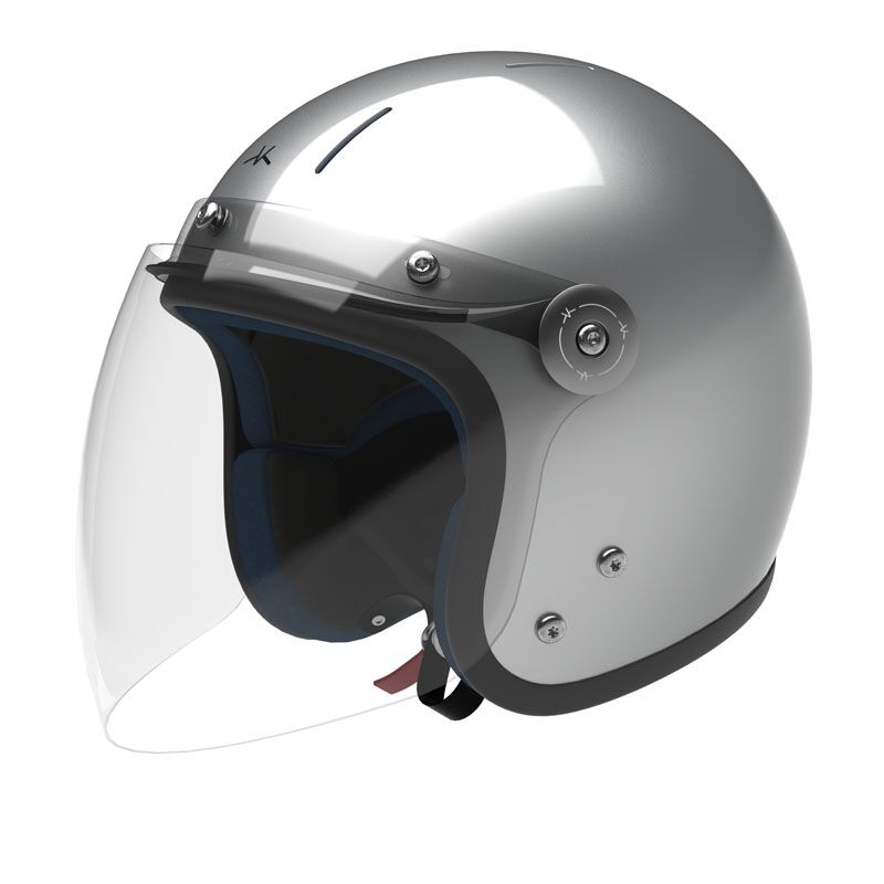 Montlhery - Jet - Glossy Silver