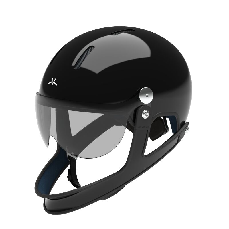 Annecy - Fullface - Glossy Black