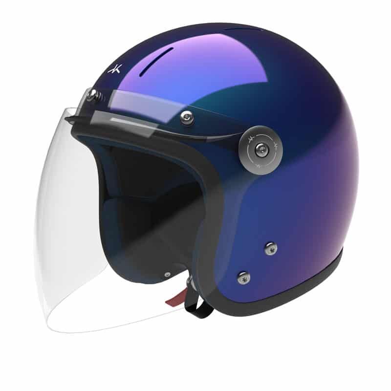 Montlhery - Jet - Iridescent Blue