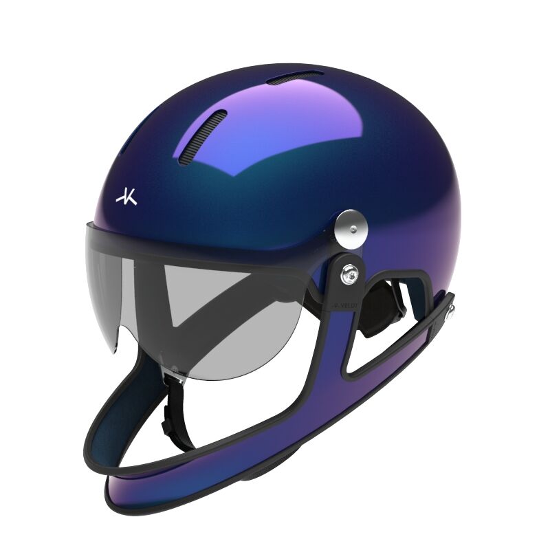 Annecy - Fullface - Iridescent Blue