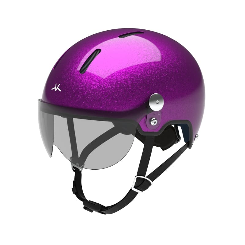 Annecy - Jet - Purple Flake