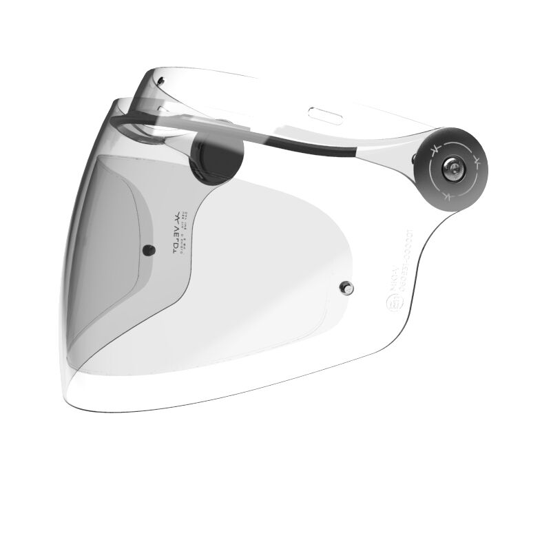 Montlhery Visor Short Clear