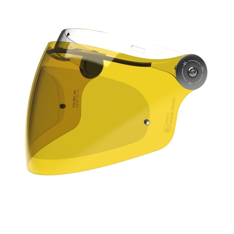 Montlhery Visière Courte Jaune